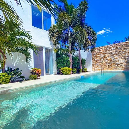 Villa Moderna Con Alberca, Gimnasio Y Cochera Merida Luaran gambar